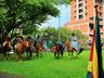 Integrantes da 34ª Cavalgada da Integração Sul Brasileira chegam em SMOeste 