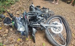 Colisão entre carro e moto deixa uma pessoa ferida em Iporã do Oeste