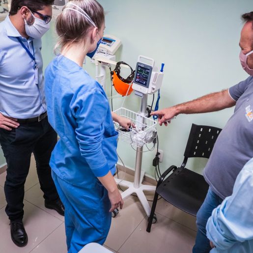Projeto São Miguel em Ação entrega respiradores para o Hospital Regional 