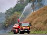 VÍDEO: Incêndio atinge vegetação às margens da BR 282, entre SMO e Paraíso
