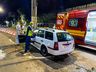 Condutor colide com carro em poste na Willy Barth em SMO; vídeo