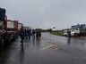 Trevo de Iporã do Oeste é fechado por manifestantes