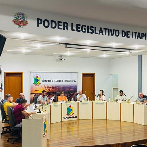 Três projetos abrem trabalhos da Câmara de Itapiranga nesta segunda-feira