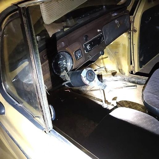 Motorista embriagado é preso dirigindo Fusca sem volante em São Miguel do Oeste