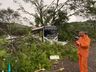 Temporal causa estragos e mantém alerta da Defesa Civil no Extremo-Oeste