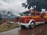 Residência é totalmente destruída por incêndio no interior de Riqueza