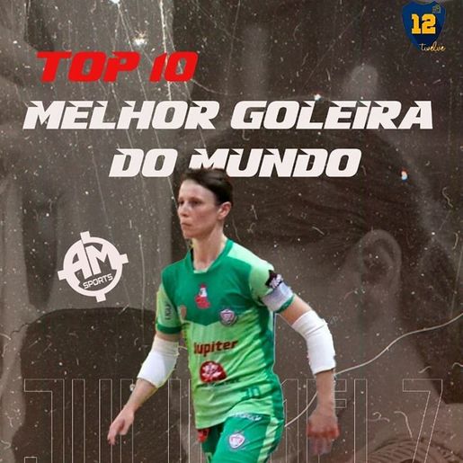 Iporã-oestina é eleita 8ª melhor goleira de futsal do mundo