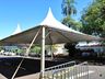 Estrutura do XX Motocão começa tomar forma na praça central de SMOeste