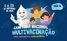 Campanha contra a Poliomielite e de Multivacinação começa dia 05 em SMO