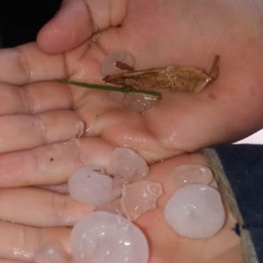 VÍDEO: Granizo do tamanho de ‘bolas de ping-pong’ cobre ruas de cidade de SC