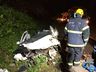 Jovem morre após violenta colisão entre carro e caminhão na BR-282