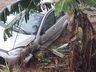 Colisão entre dois carros na SC-163 causa danos materiais