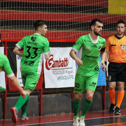 São Miguel Futsal disputa final da Série Prata contra Luzerna neste sábado 