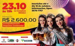 Abertas inscrições para o Festival Municipal da Canção Alemã 