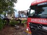 Casa é destruída por incêndio no interior de Cunha Porã