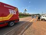 Colisão traseira deixa motociclista ferido na SC 492, em SMOeste 
