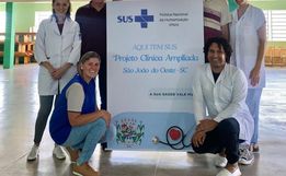São João do Oeste inicia projeto Clínica Ampliada