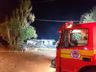 Incêndio deixa casa destruída no interior de Bandeirante