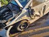 Carro de idoso cai em ribanceira em acidente no interior de Itapiranga