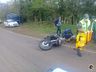 Colisão entre carro e moto deixa homem ferido em Itapiranga
