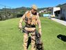 Canil da Polícia Militar visita Apae de Itapiranga 