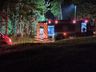 Casa fica destruída por incêndio no interior 