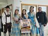 Soberanas de São João do Oeste visitam rádios Itapiranga e Oeste FM