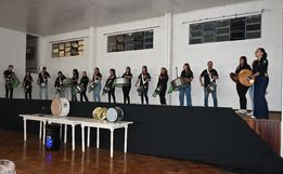 Aula inaugural da Fanfarra Municipal de Descanso reúne mais de cem oficineiros