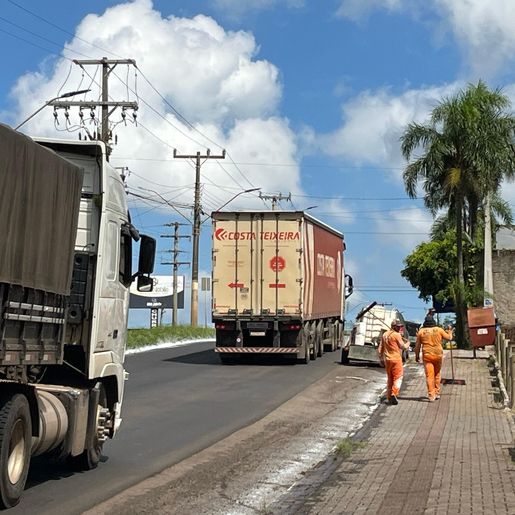 Dnit notifica empresa para corrigir pinturas na Willy Barth