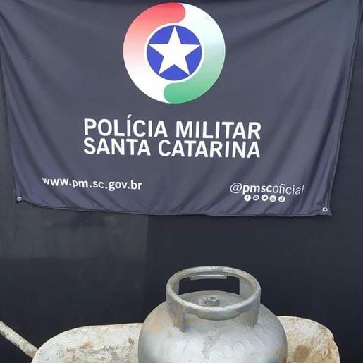 Homens são presos após furtar botijão de gás em São Miguel do Oeste