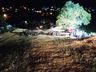 Carreta tomba em Romelândia e motorista é socorrido em estado grave