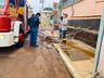 Tubulação apresenta problemas no centro de Itapiranga