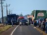 VÍDEO: Motociclista morre após colisão com caminhão na SC-163