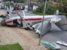 VÍDEO: Câmera registra queda de avião em cidade de Santa Catarina
