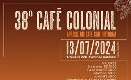38º Café Colonial de Iporã do Oeste será neste final de semana