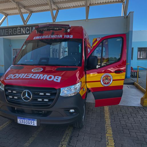 Trabalhador fica em estado grave em queda de poste na BR-163