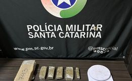 PM prende jovem com mais de 1 kg de maconha em Maravilha