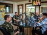 Peperi Rádio Repórter recebe Ten.Cel, Albuquerque, comandante do 14ºRCMec