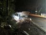 Motorista sofre ferimentos em acidente na SC-163 em Itapiranga