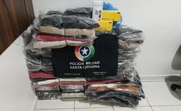 Polícia Militar apreende mercadorias de descaminho em Saltinho