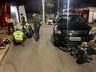 Colisão entre carro e moto deixa caroneiro de moto ferido em SMOeste 