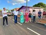 Moradores comemoram a inauguração de mais uma pavimentação em Campo Erê
