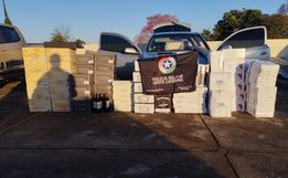 Polícia Militar apreende mercadoria avaliada em mais de R$ 200 mil na BR-282