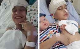 Família do oeste organiza vaquinha para ajudar no tratamento de criança com tumor cerebral