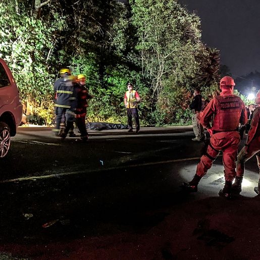 VÍDEO: colisão deixa uma pessoa morta na BR-282 em São Miguel do Oeste