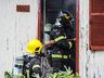 Casa é atingida por incêndio em São Miguel do Oeste; fotos