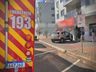 VÍDEO: Veículo invade calçada e se choca contra estabelecimento em São Miguel do Oeste