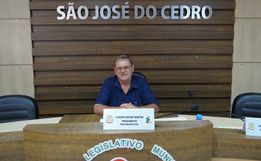 Câmara de Vereadores de SJCedro divulga início do recesso de fim de ano