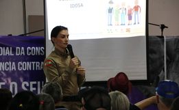 Palestra: Promovendo o Respeito e a Segurança ao idoso é realizada em Palma Sola