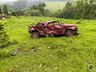 Jovem sofre ferimentos leves em capotamento de veículo no interior de Itapiranga